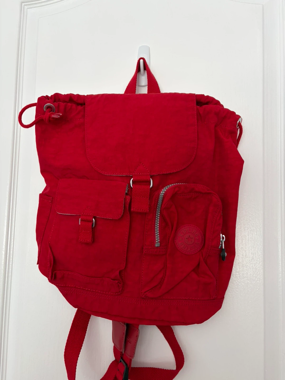 Kipling Backpack (Red)
