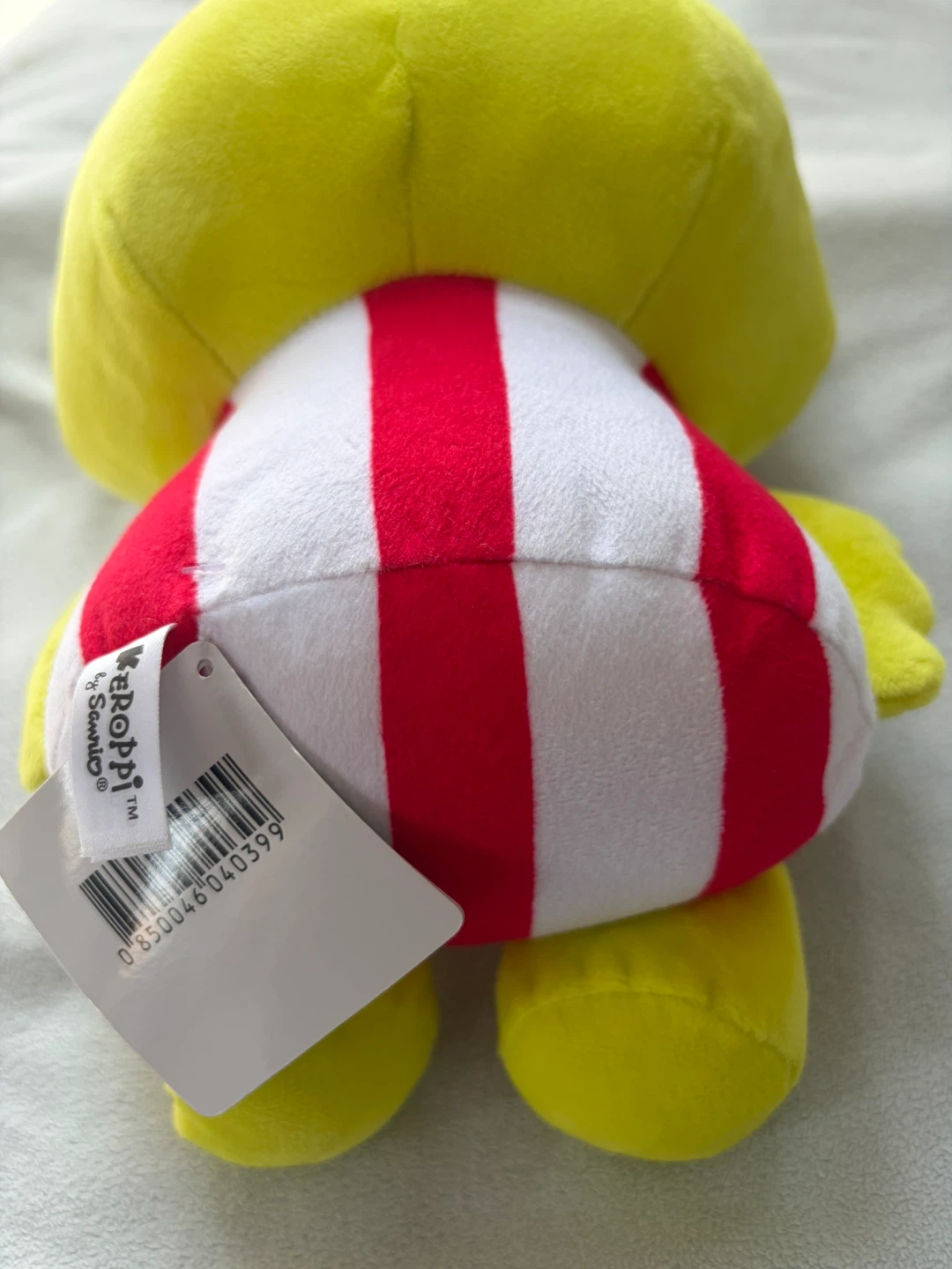 New Sanrio Keroppi Kero Kero Red Stripe Shirt 11” - photo 4