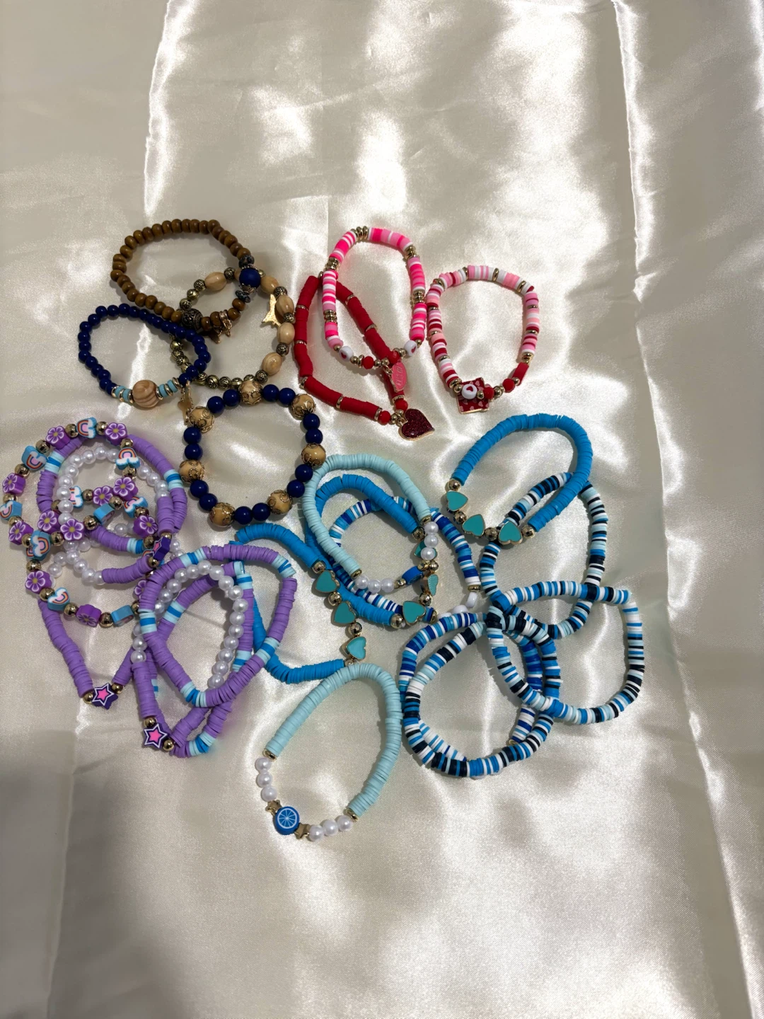 Assorted Beaded Bracelets and Fashion Earrings - photo 2