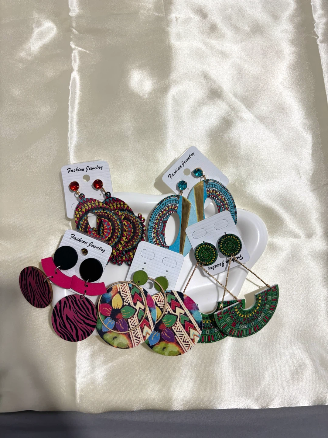 Assorted Beaded Bracelets and Fashion Earrings - photo 3