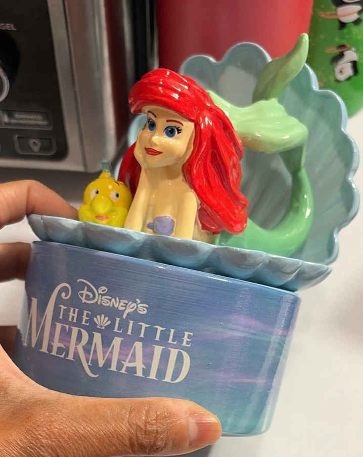 Disney's The Little Mermaid Ariel Jewellery Tray And Box - photo 2