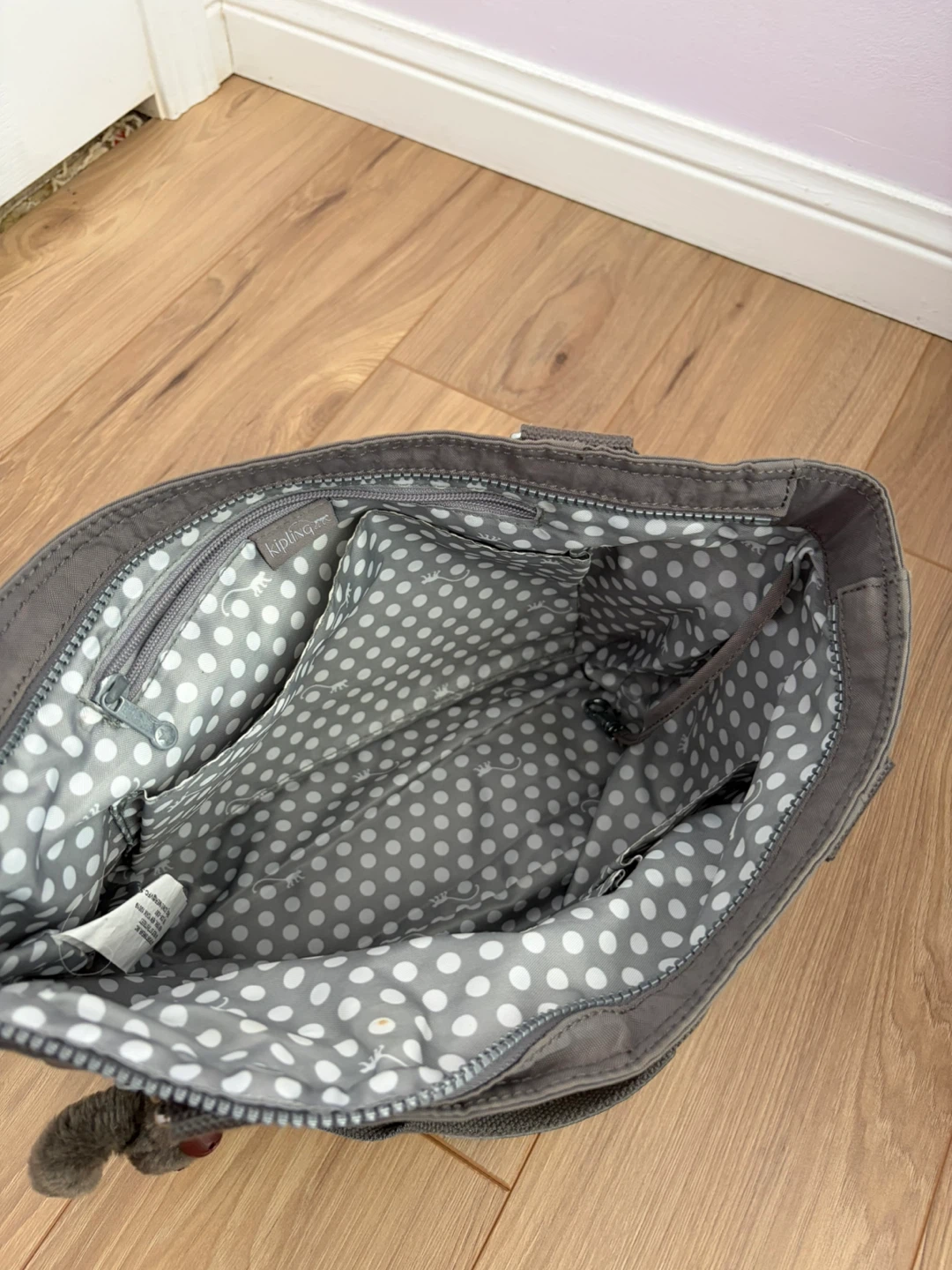 Kipling Tote Bag (Grey) - photo 3