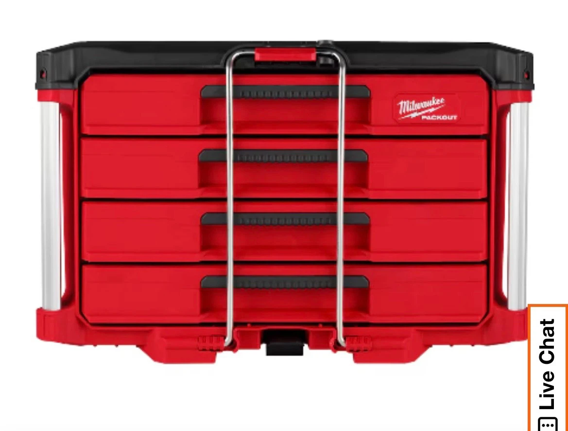 Milwaukee Packout 4-Drawer Tool Box - photo 2