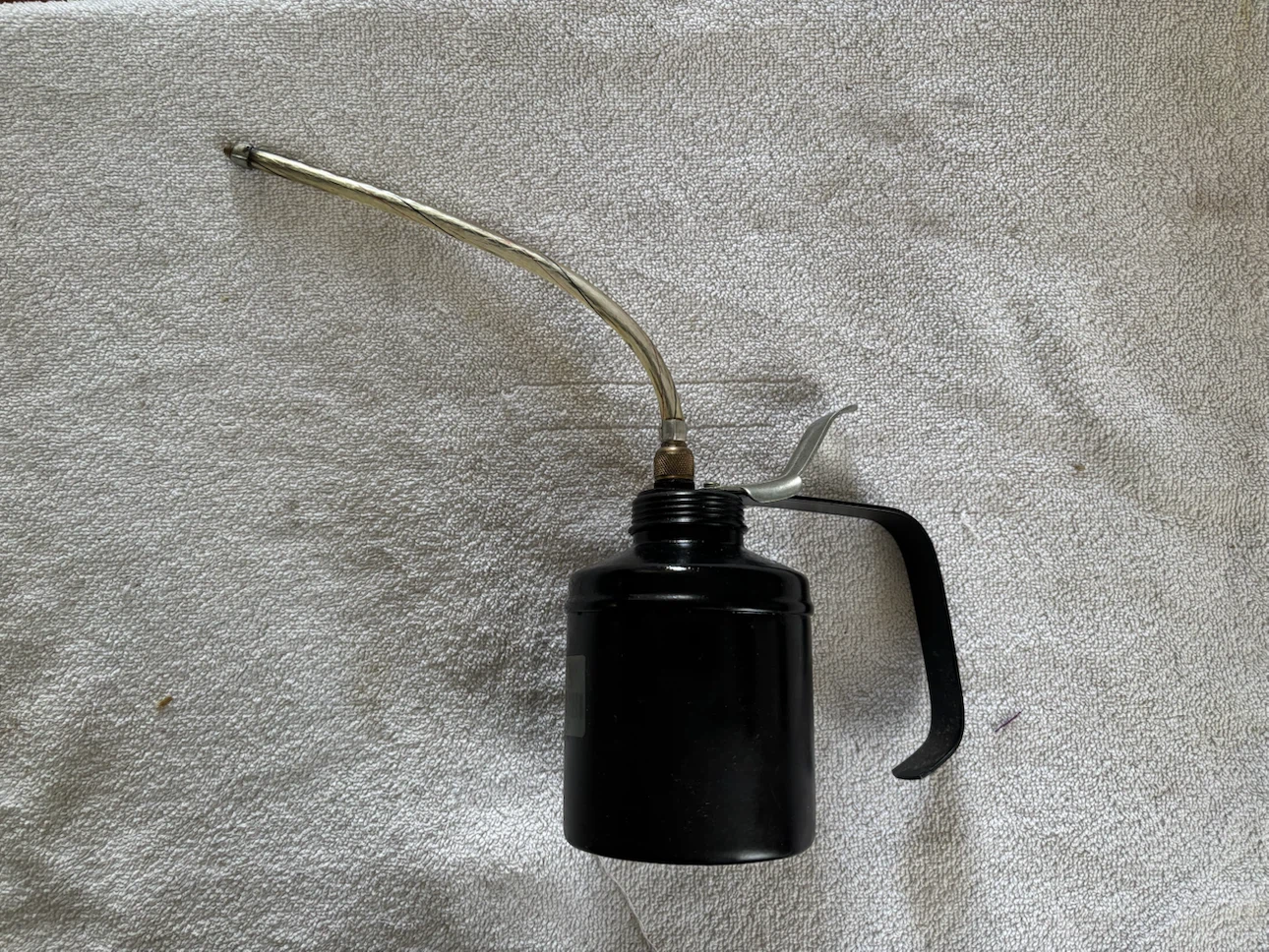 Metal Pump Oil Can