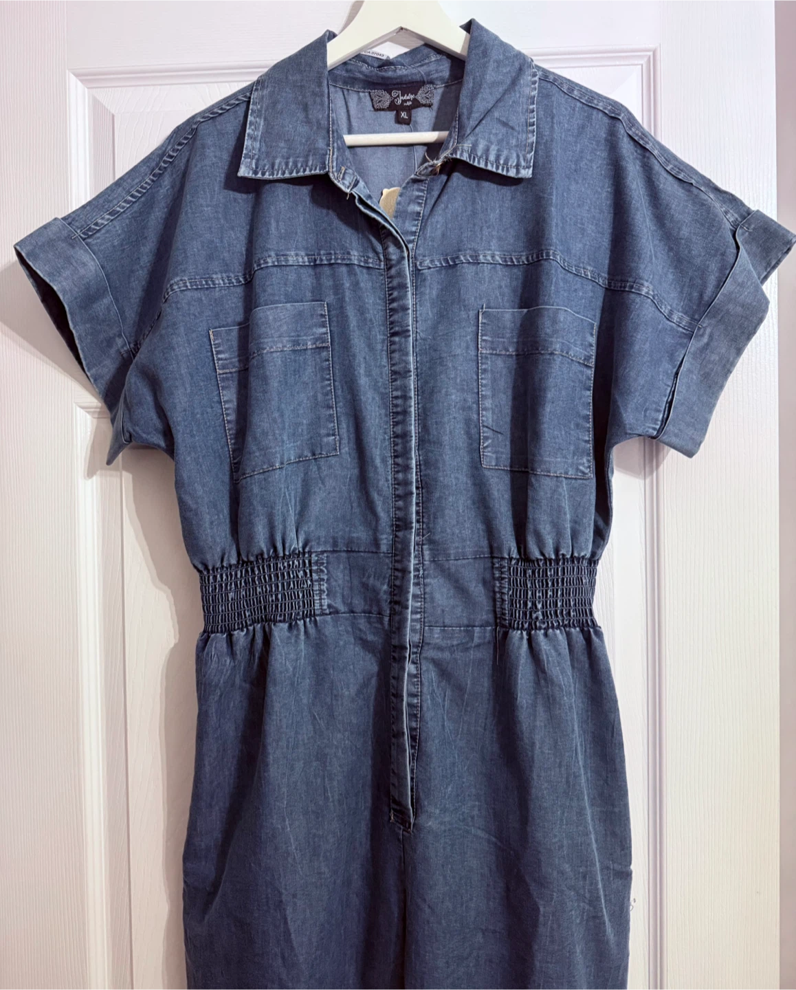 Indulge Denim Jumpsuit size XL - photo 3