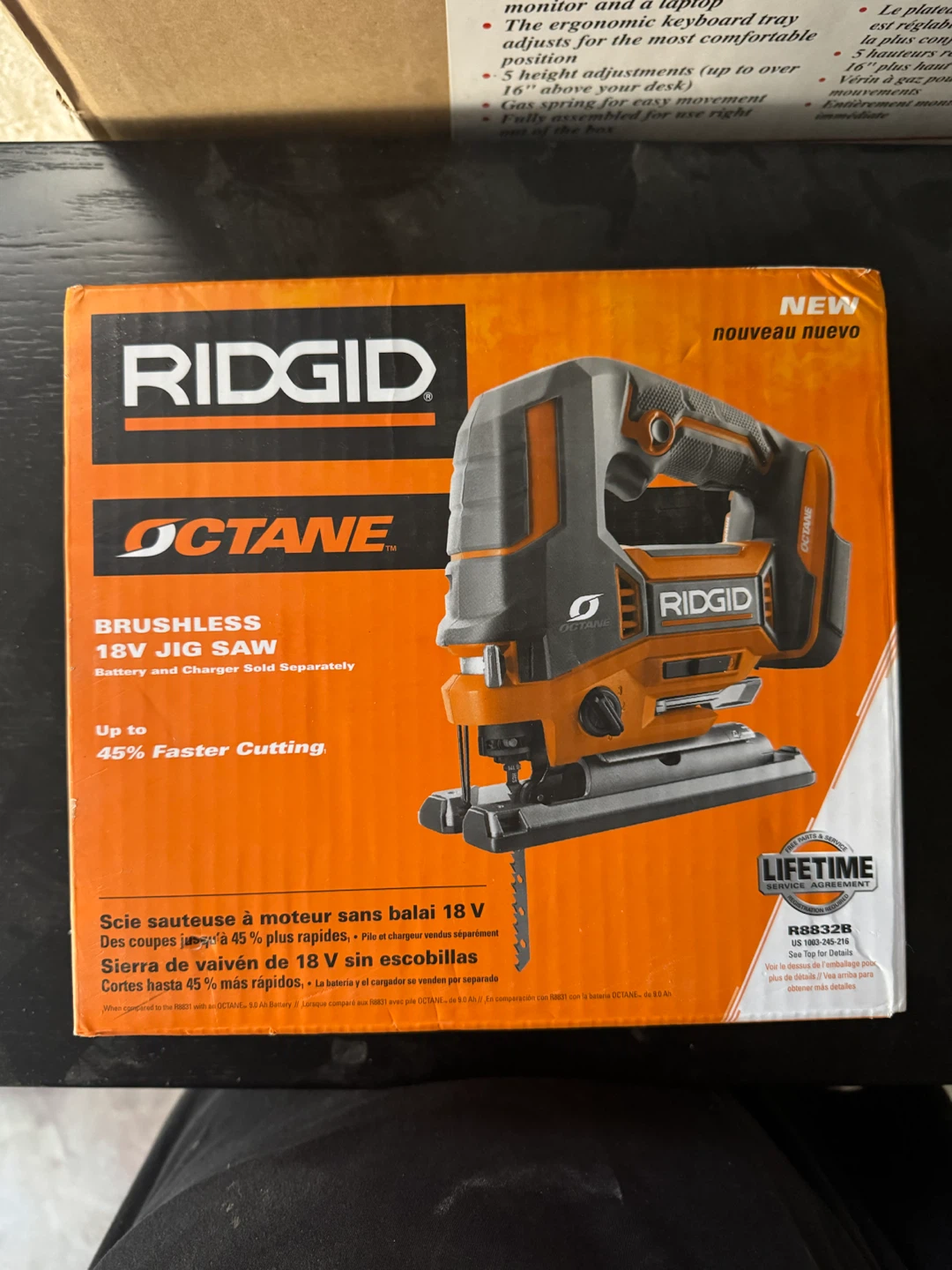 RIDGID Octane 18V Brushless Jig Saw (R8832B)