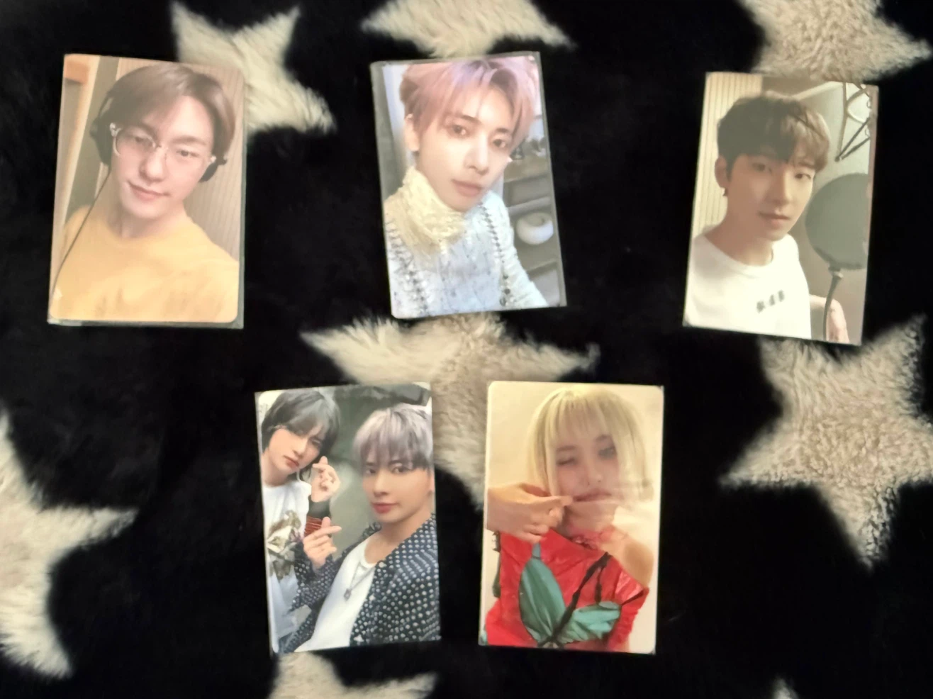 Assorted collection of Kpop photo cards