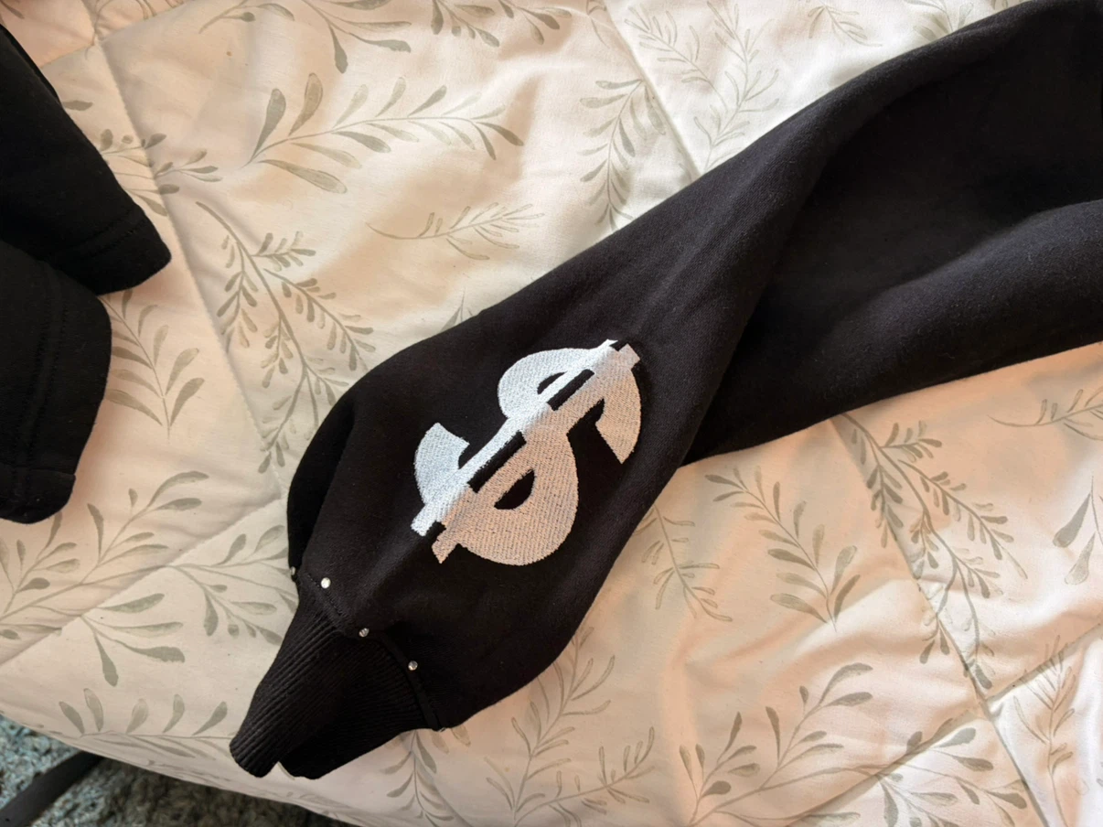 Pindem Worldwide Black Hoodie and Pants Set - photo 5