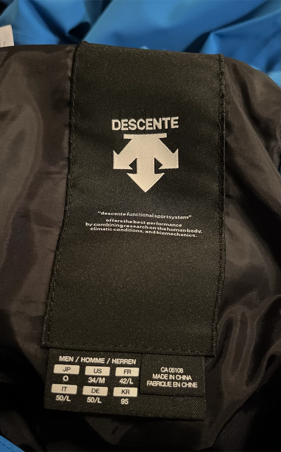 DESCENTE Blue Ski Pants with Suspenders - photo 4