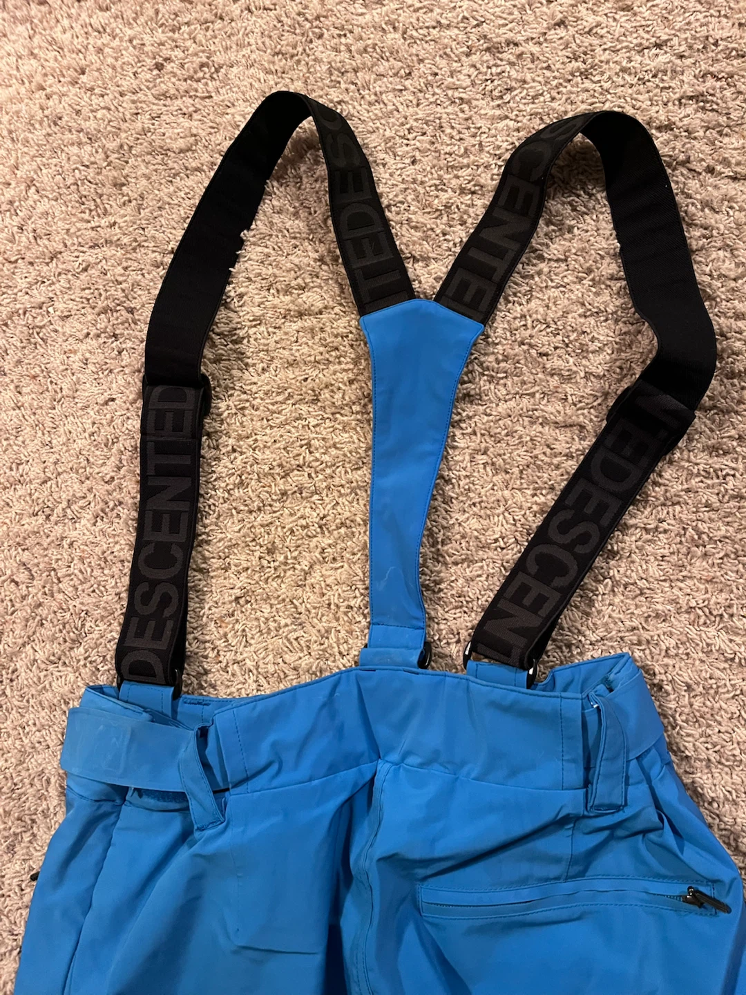 DESCENTE Blue Ski Pants with Suspenders - photo 5