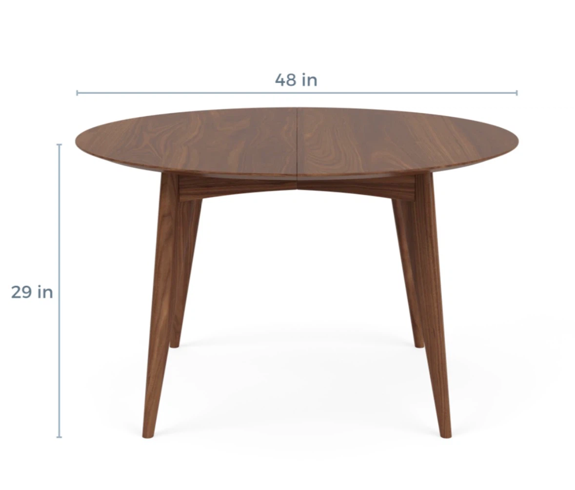 Ventura Round Extendable Dining Table - photo 3