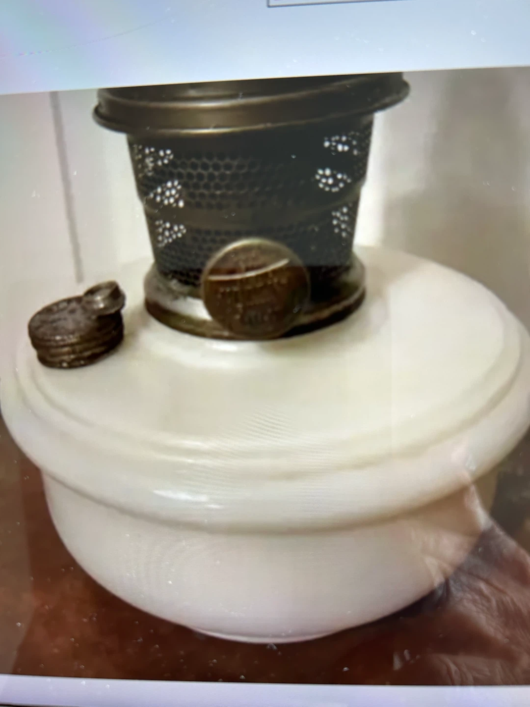 Vt Aladdin Model B Nu Type Lamp & Locking Chimney 🐞 - photo 3