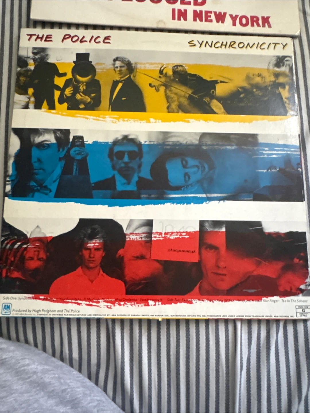 Nirvana Unplugged and The Police Synchronicity Vinyl Records - photo 2