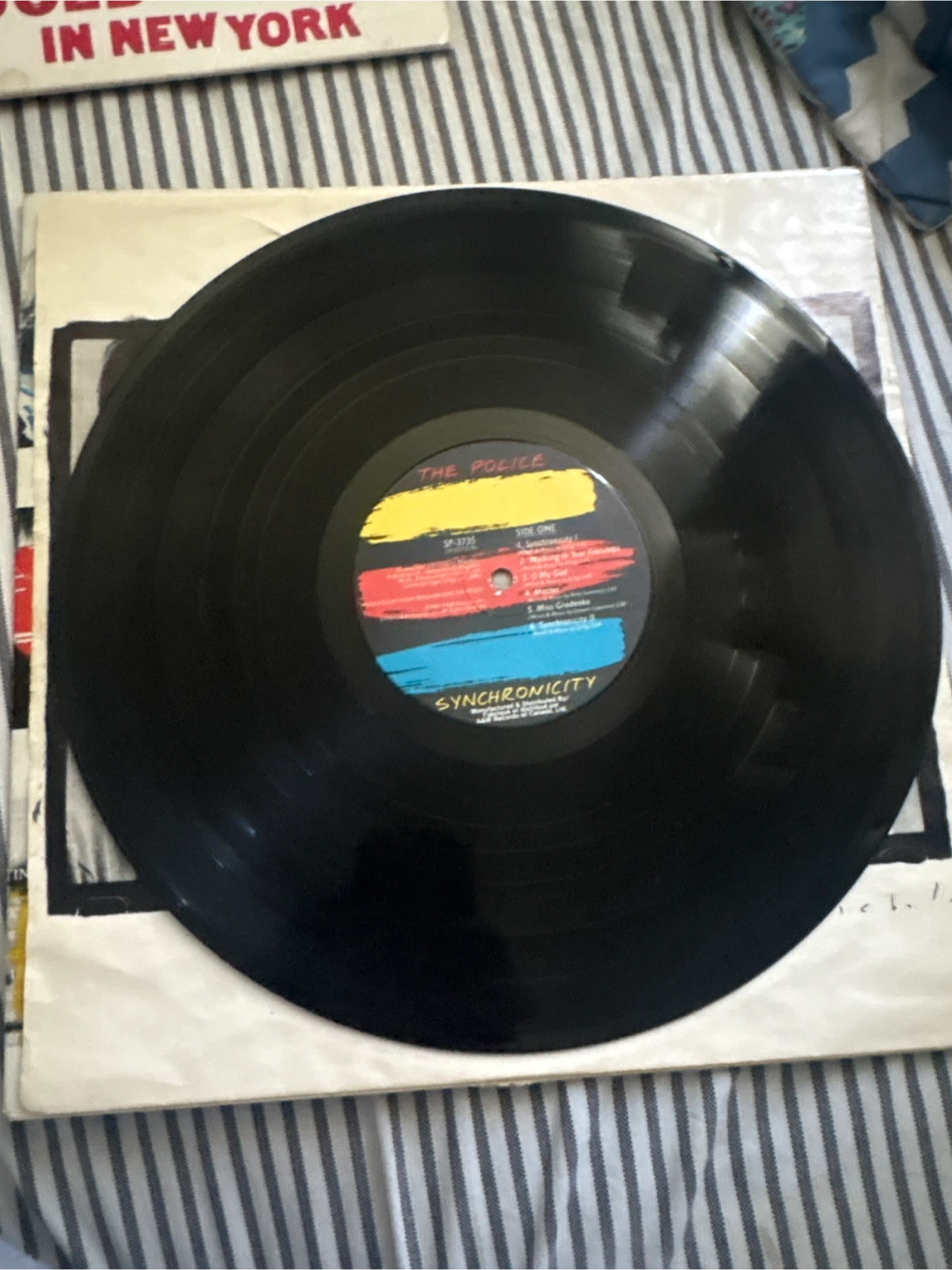 Nirvana Unplugged and The Police Synchronicity Vinyl Records - photo 3