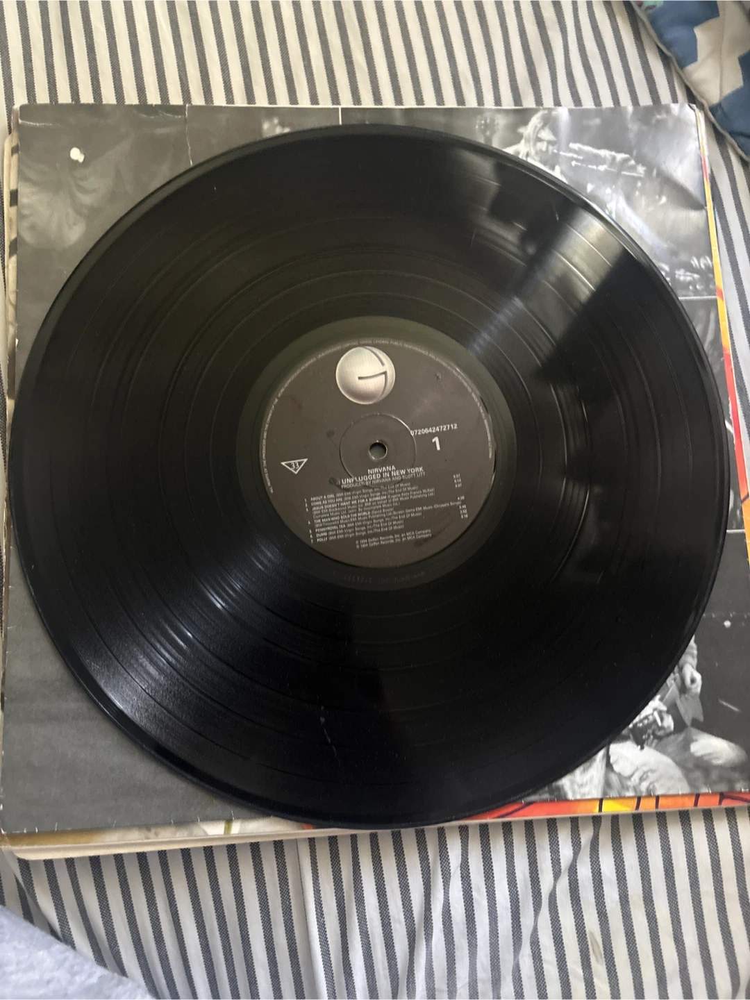 Nirvana Unplugged and The Police Synchronicity Vinyl Records - photo 5