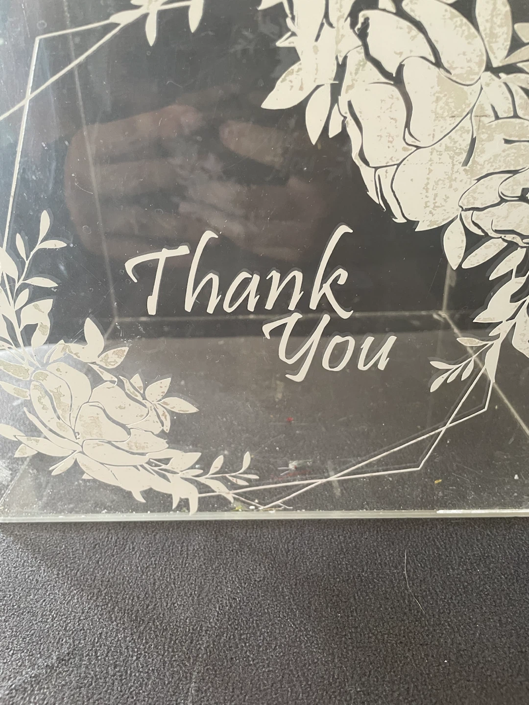 Clear Acrylic Card Box - photo 2