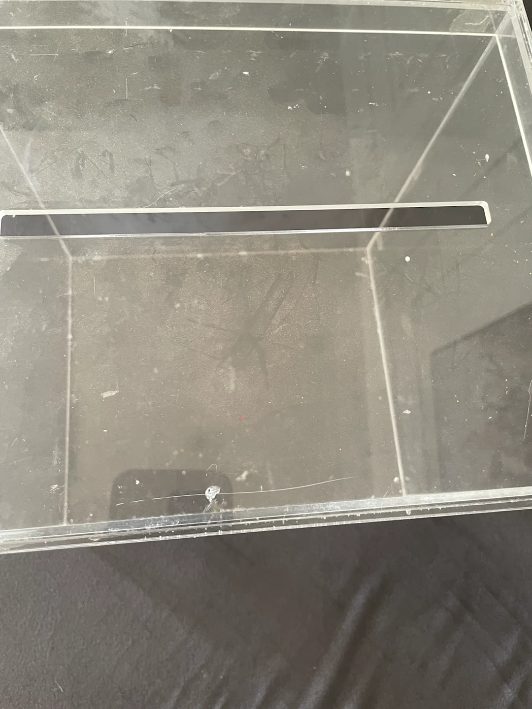 Clear Acrylic Card Box - photo 4