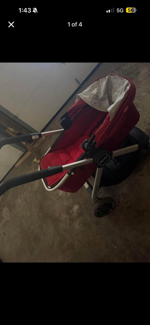 Diono Red Stroller