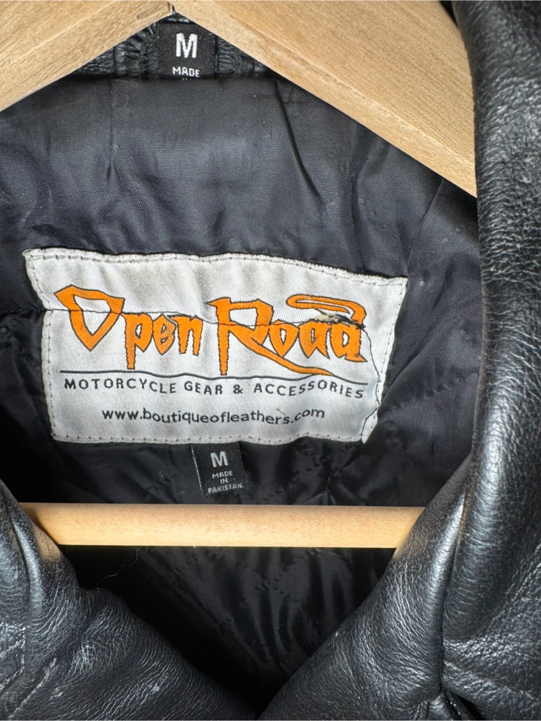 Open Road Leather Motorcycle Jacket - photo 2