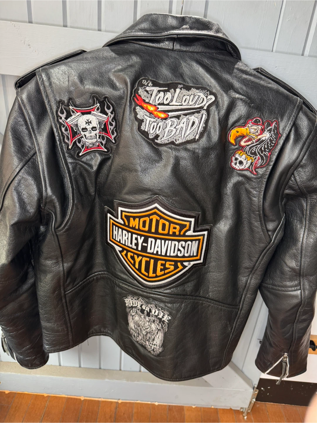 Open Road Leather Motorcycle Jacket - photo 3