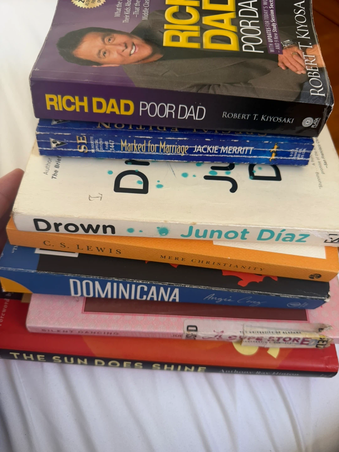 Collection of 7 Assorted Books