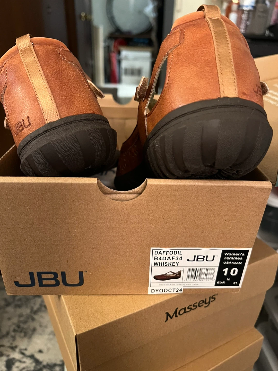 JBU Daffodil Sandals Whiskey Size 10 - photo 5