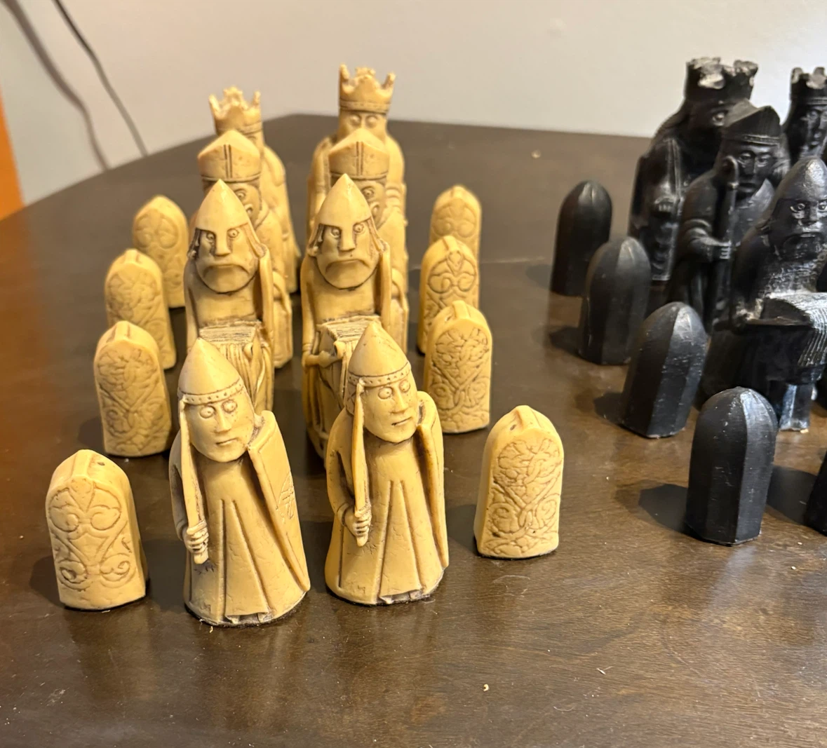 Isle of Lewis Chess Set with Wooden Board - photo 5