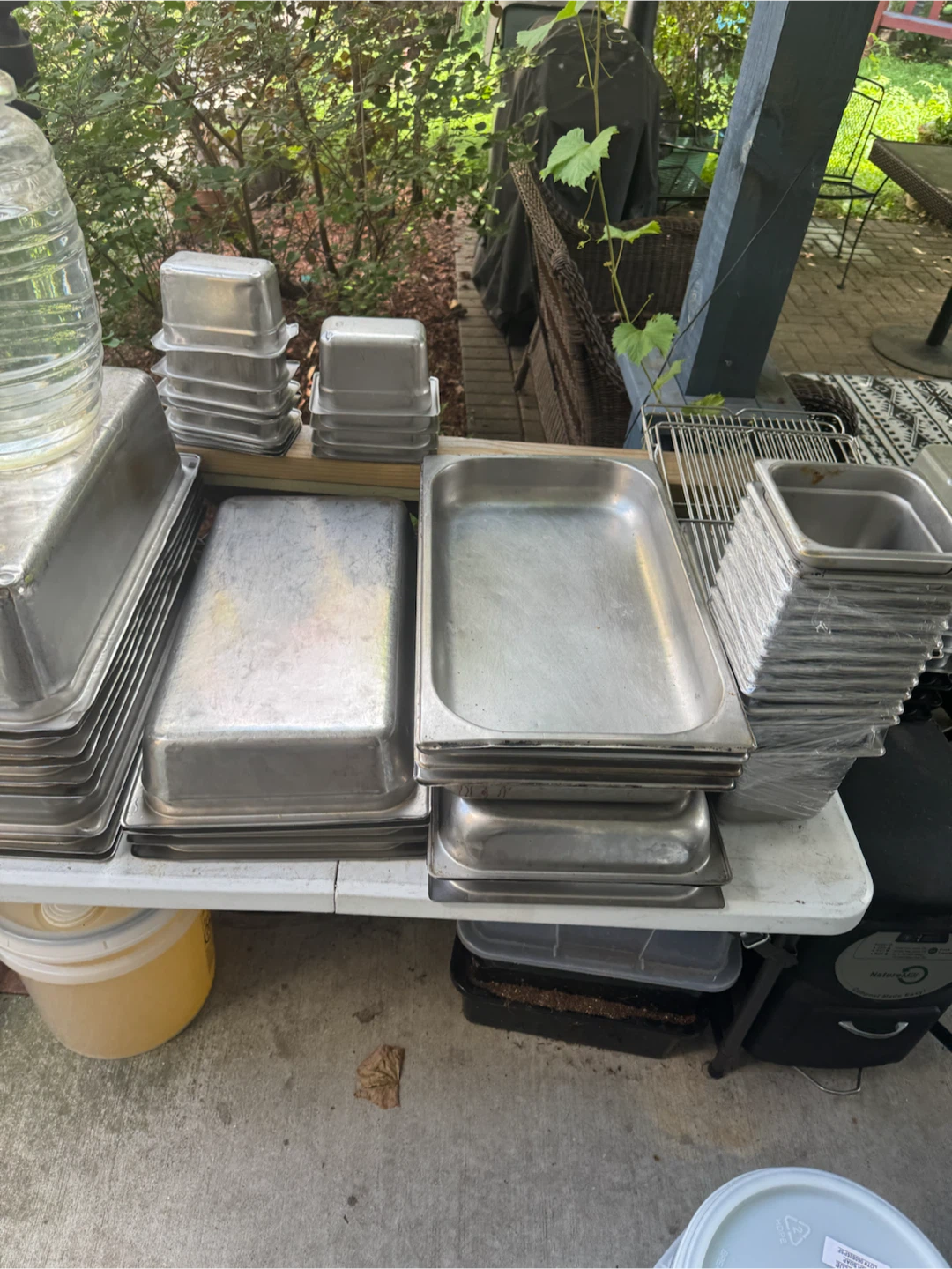 Stainless Steel Commercial Kitchen containers