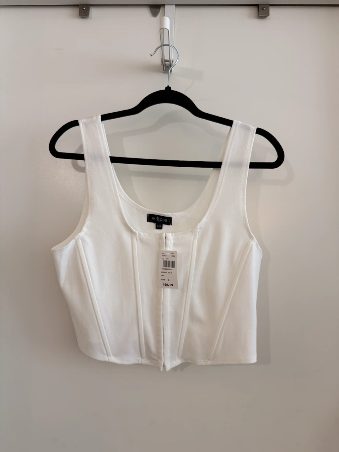 NWT Eclipse Corset Top - size L