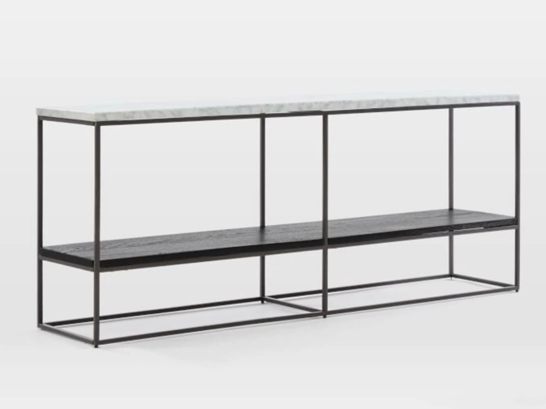 Westelm Streamline marble top console