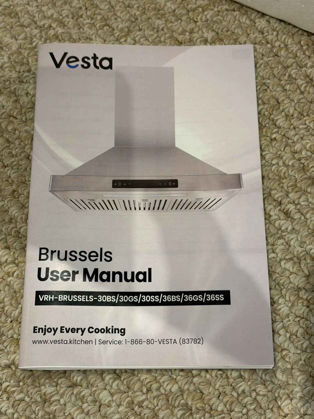 Vesta Brussels Range Hood