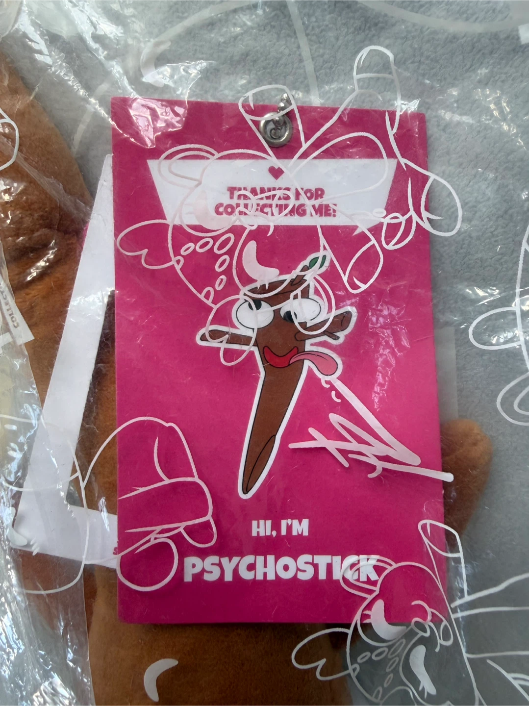 New Youtooz Psychostick Plushie 9” - photo 3