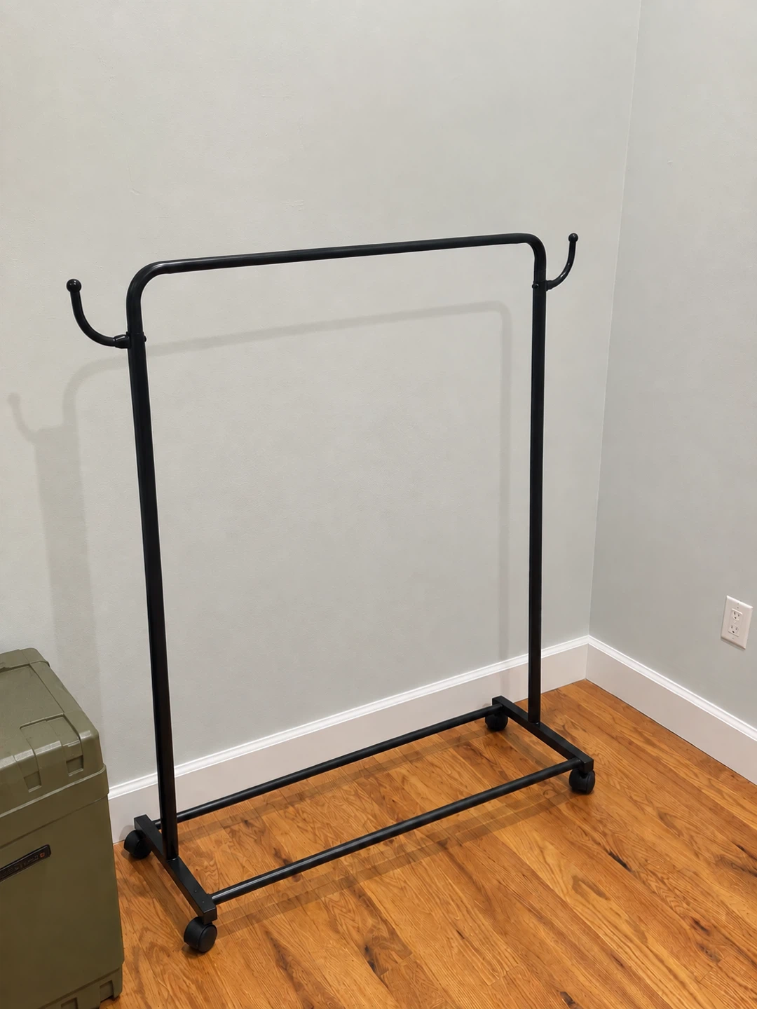 Black Rolling Garment Rack