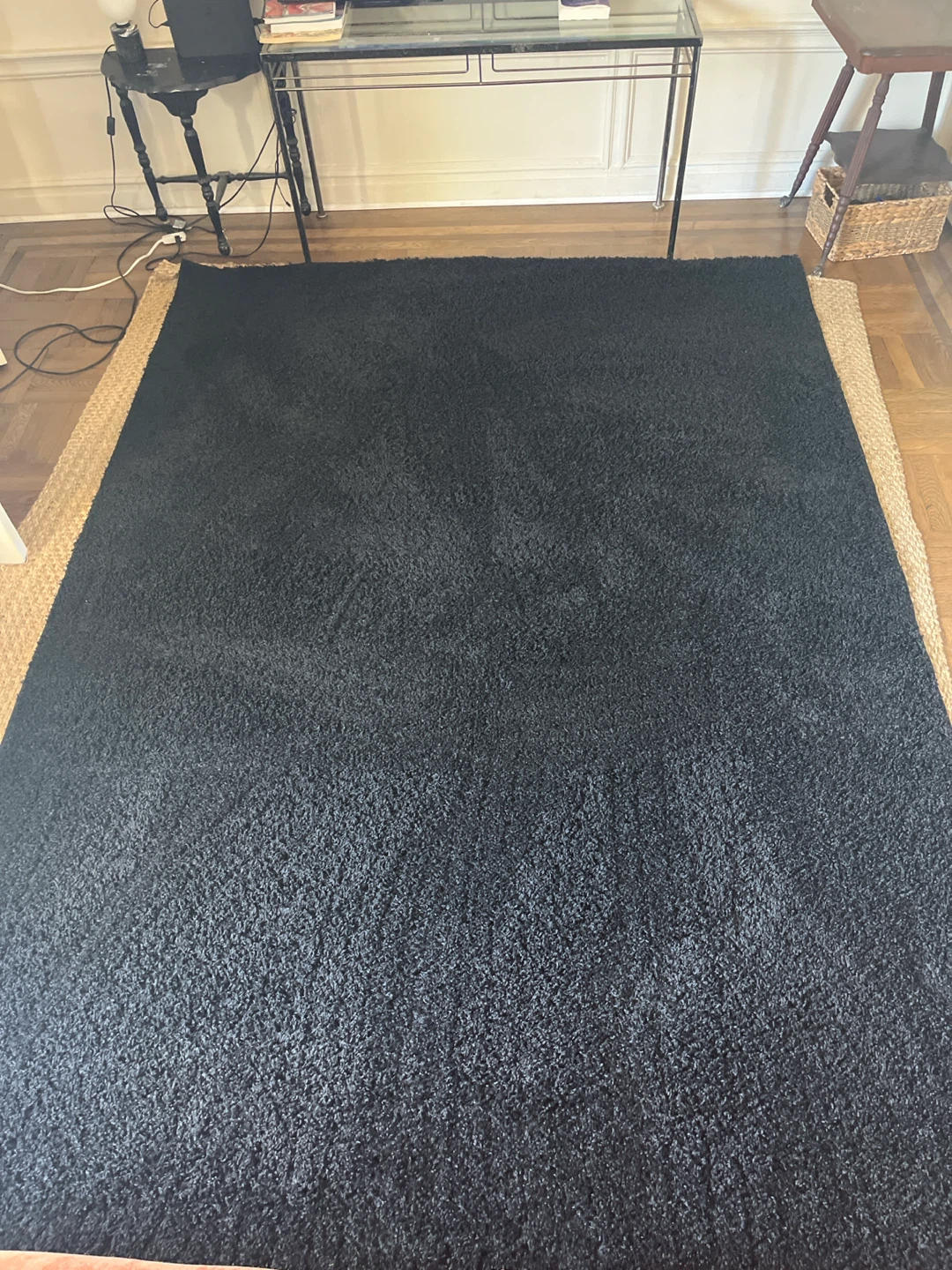 Maples Rugs Black Area Rug 7 ft x 10 ft