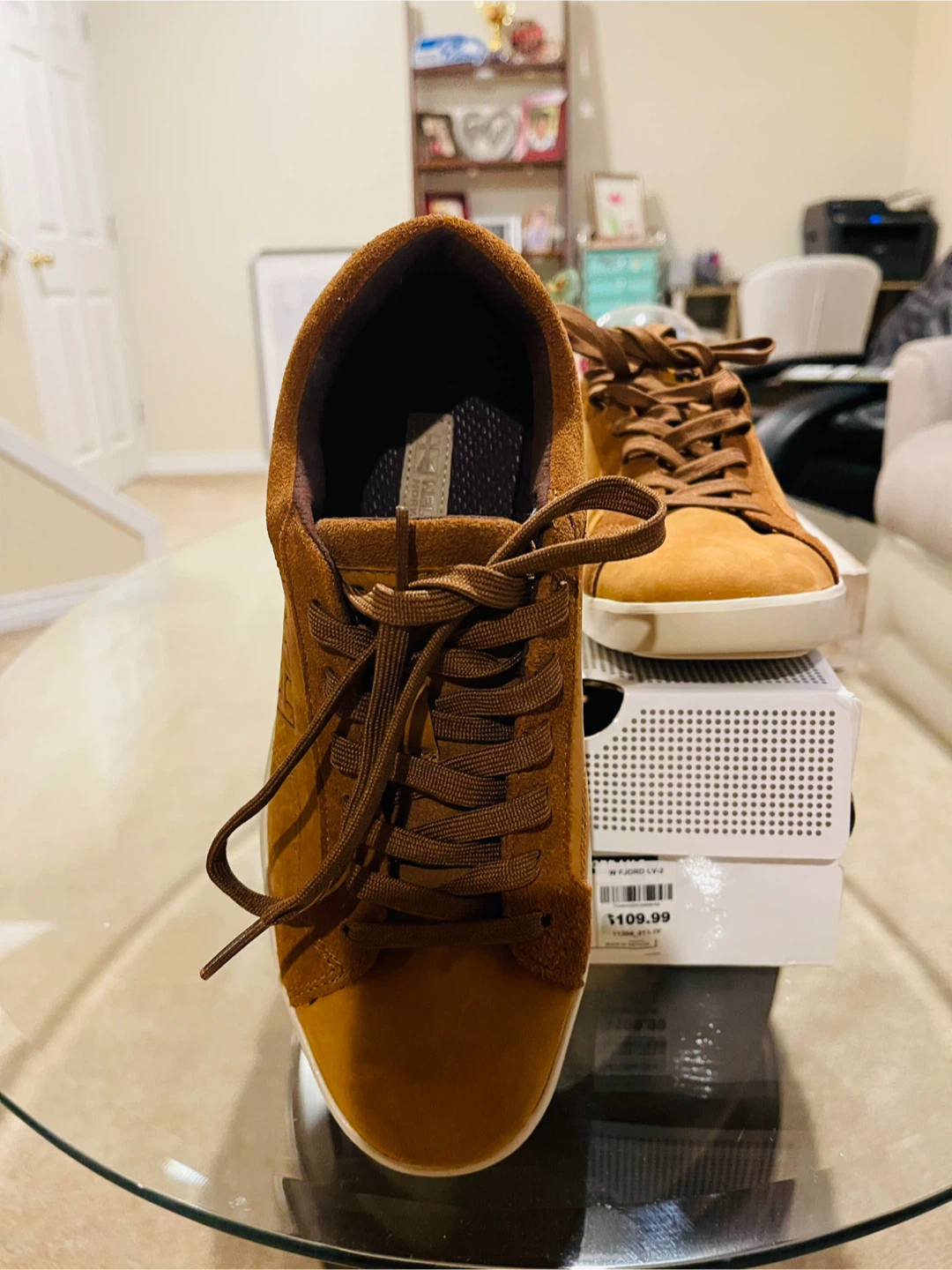 Helly Hansen W Fjord LV-2 Shoes Brown Size 7