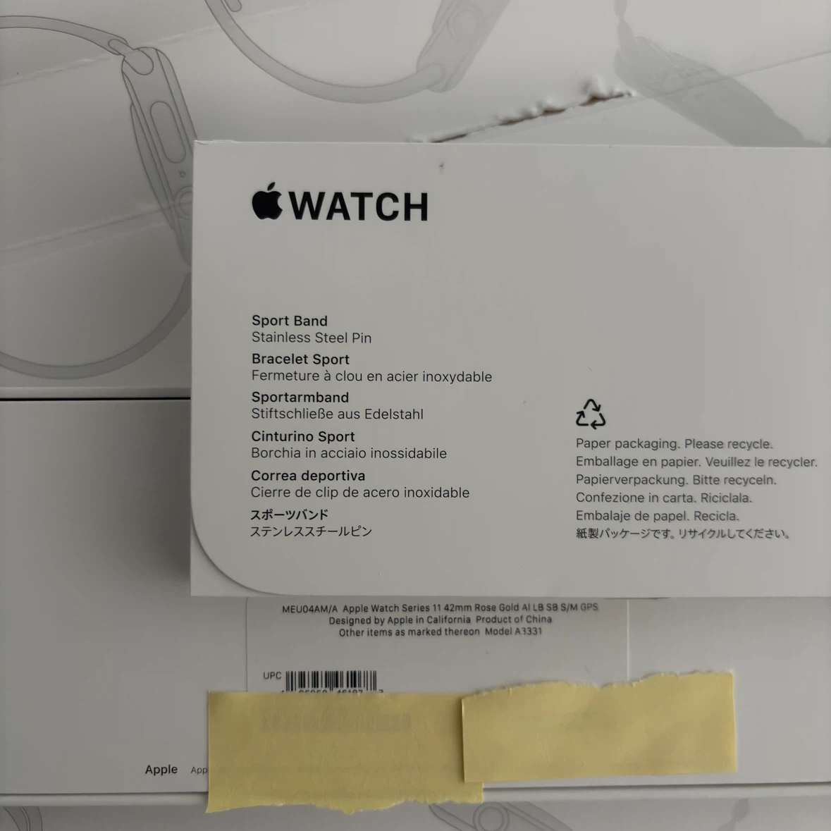 Apple Watch Series 11 42mm SEALED - photo 3