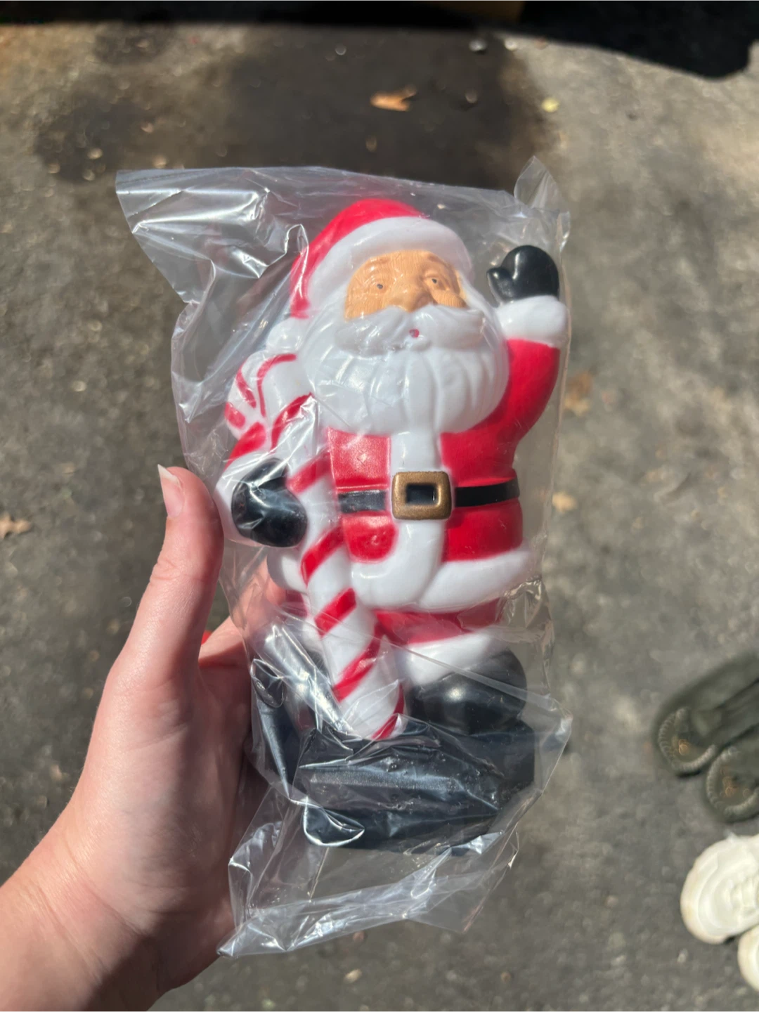 Santa Claus Solar Stake Lights - photo 2