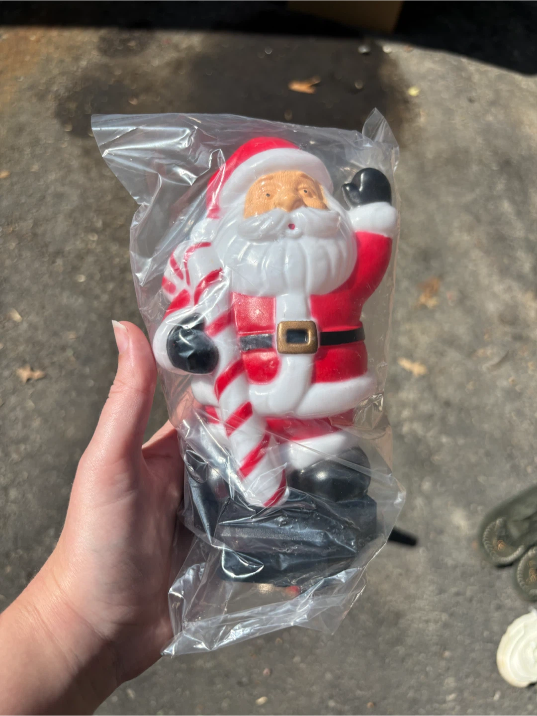 Santa Claus Solar Stake Lights - photo 3
