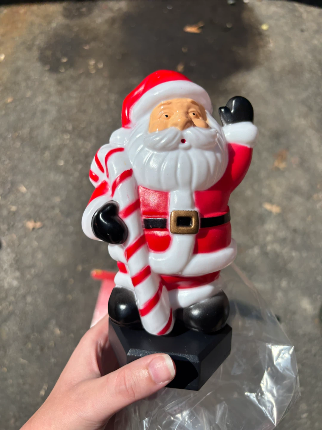 Santa Claus Solar Stake Lights - photo 4