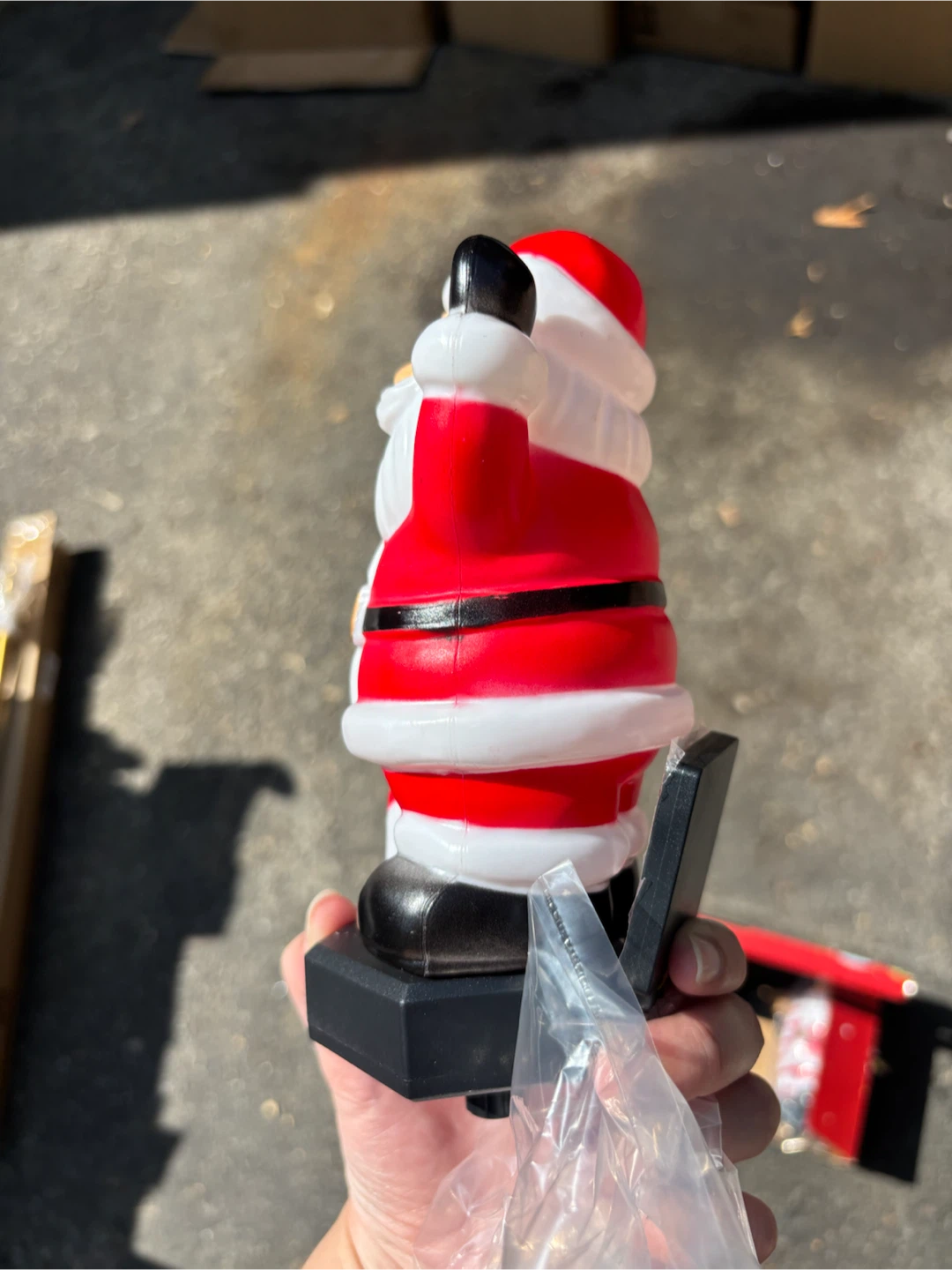 Santa Claus Solar Stake Lights - photo 5