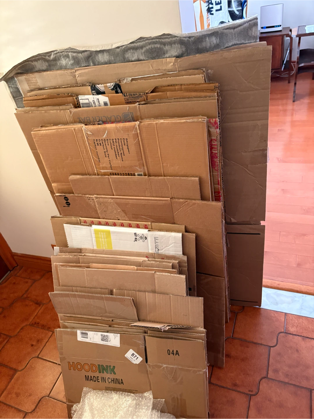 Assorted Cardboard Boxes (20) Great for moving