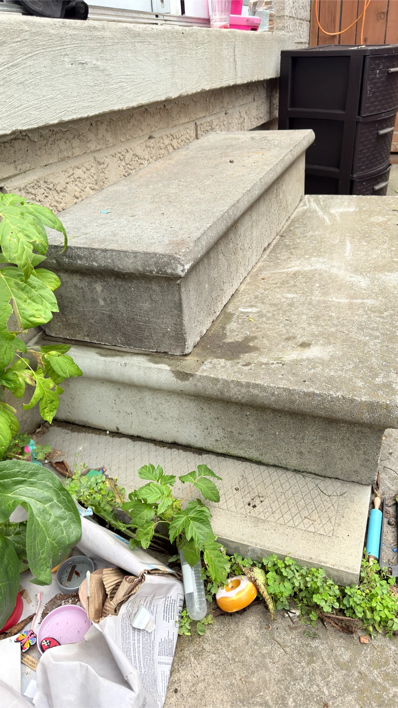 Concrete Front Porch Steps