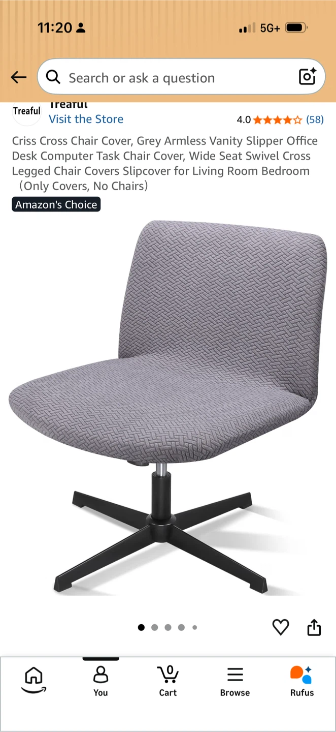 Chair Cover - Grey