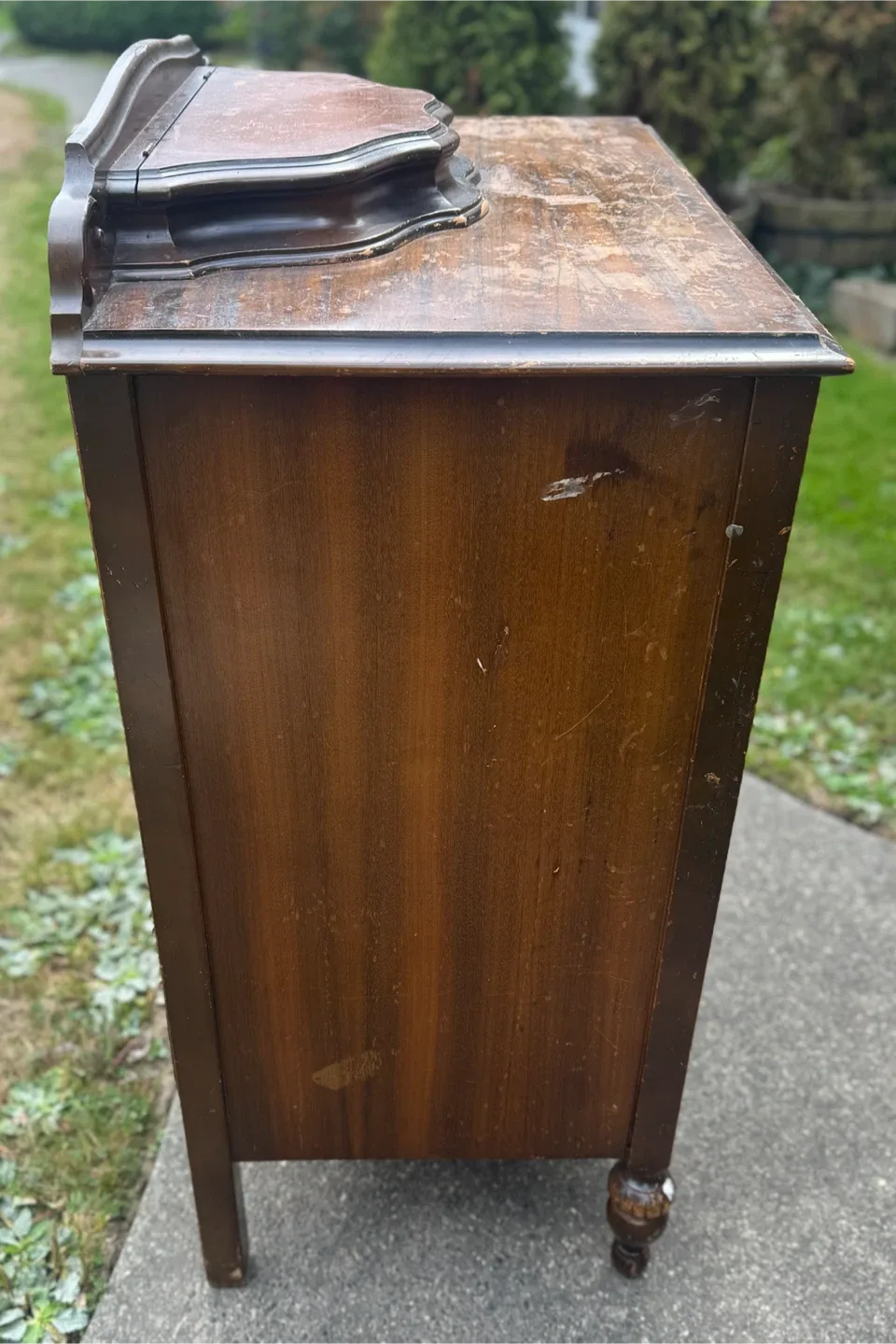 Cute Vintage 4-Drawer Wooden Dresser - photo 3