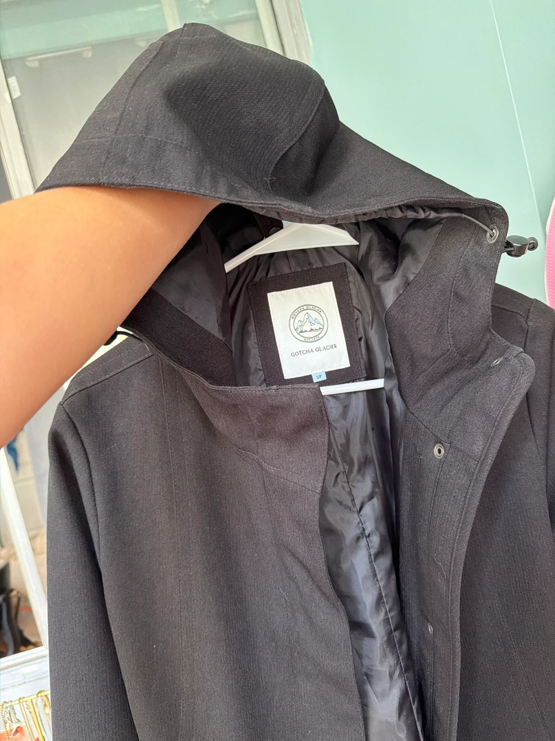 Gotcha Glacier Black Hooded Jacket - photo 3
