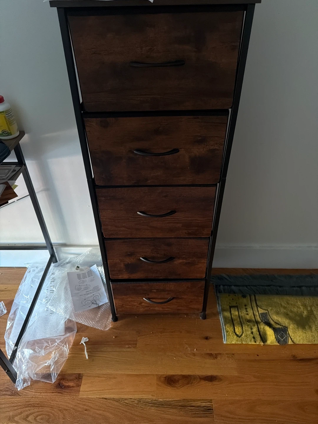 5-Drawer Tall Storage Chest