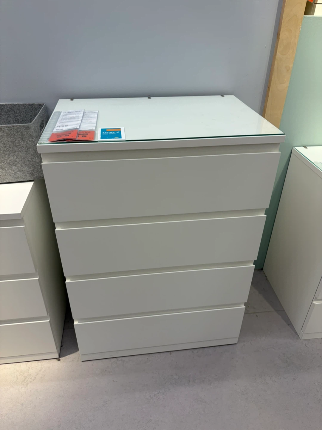 IKEA STORKLINTA Chest of 4 Drawers (Brand new in box)