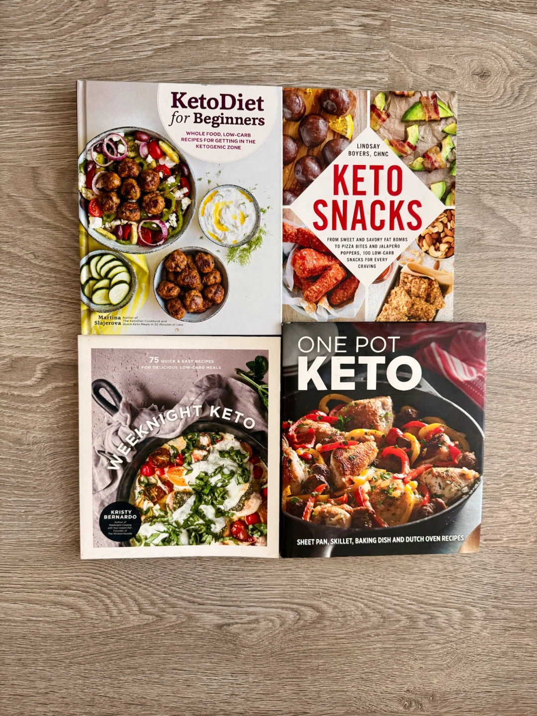 Set of 4 Keto Cookbooks from Indigo