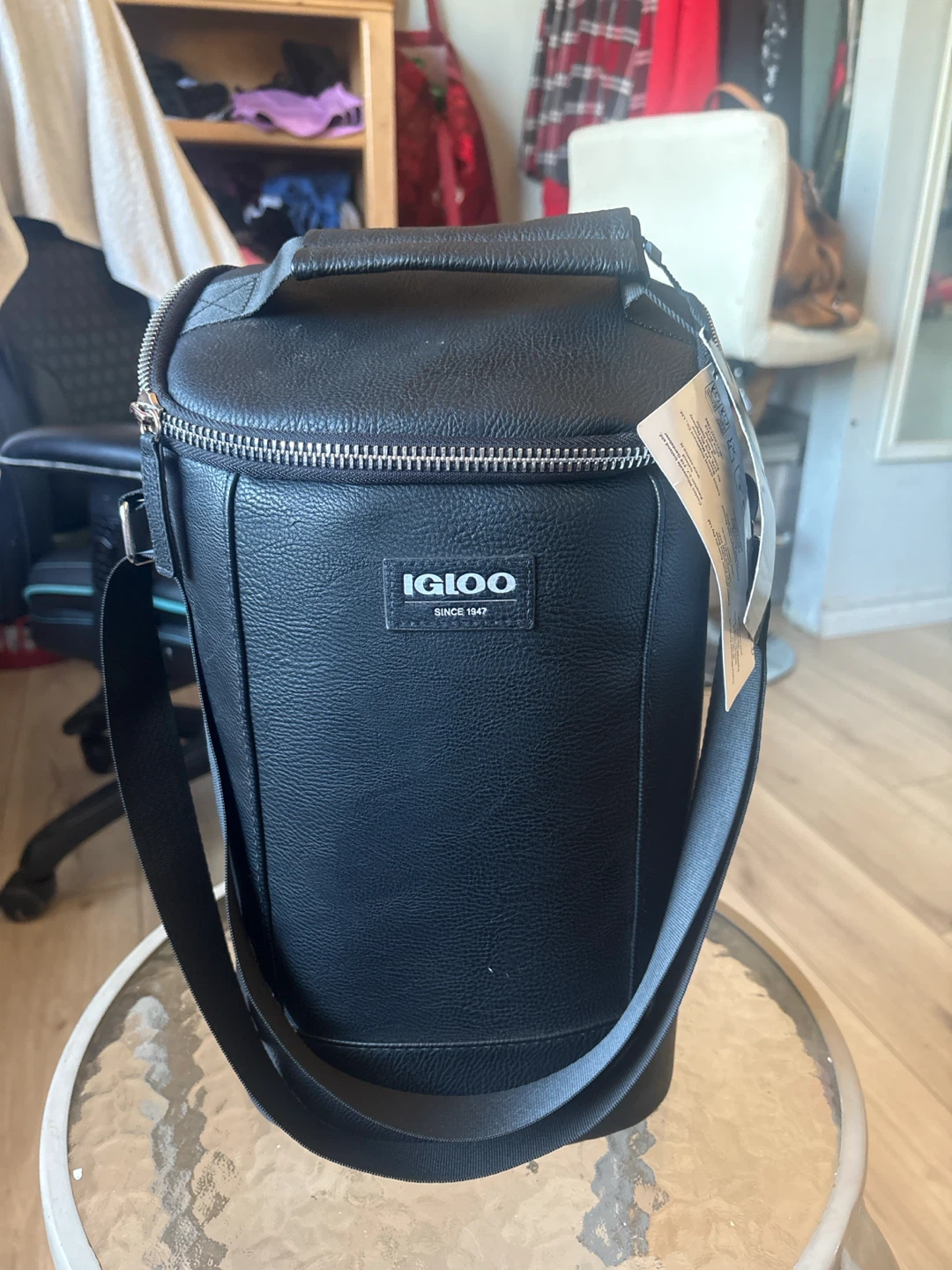Igloo Black Insulated Wine Cooler Bag