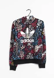 Adidas Floral Print Hoodie